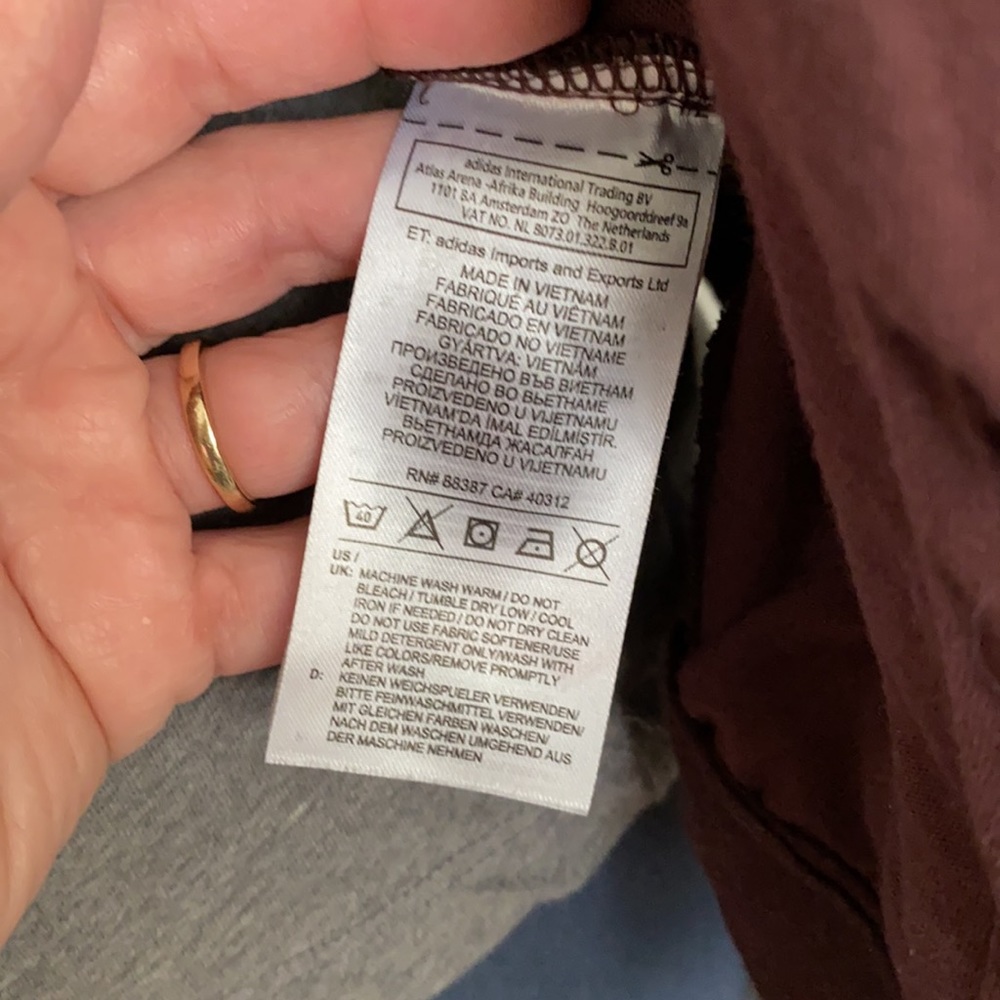 ADIDAS Work-Out Angled Zip Up Jacket - Picture 10 of 11
